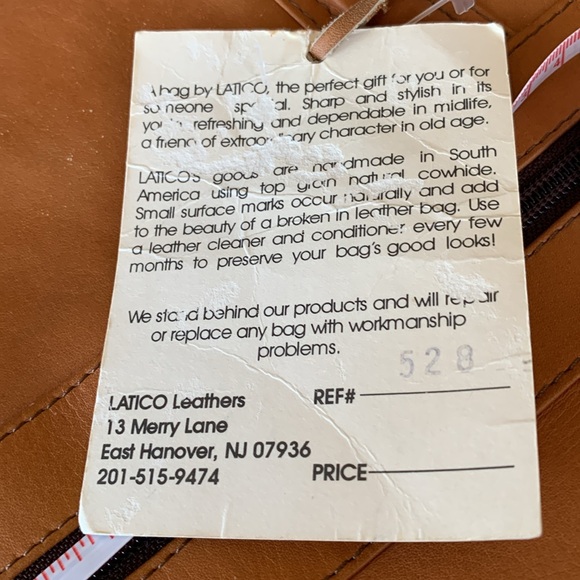 Latico Genuine Leather Satchel NWT - Picture 10 of 10